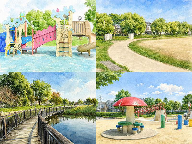 周辺の公園